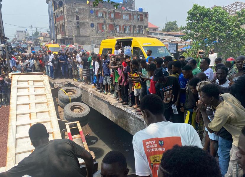 Kinshasa:Des blessés dans un accident de circulation à Braumbu