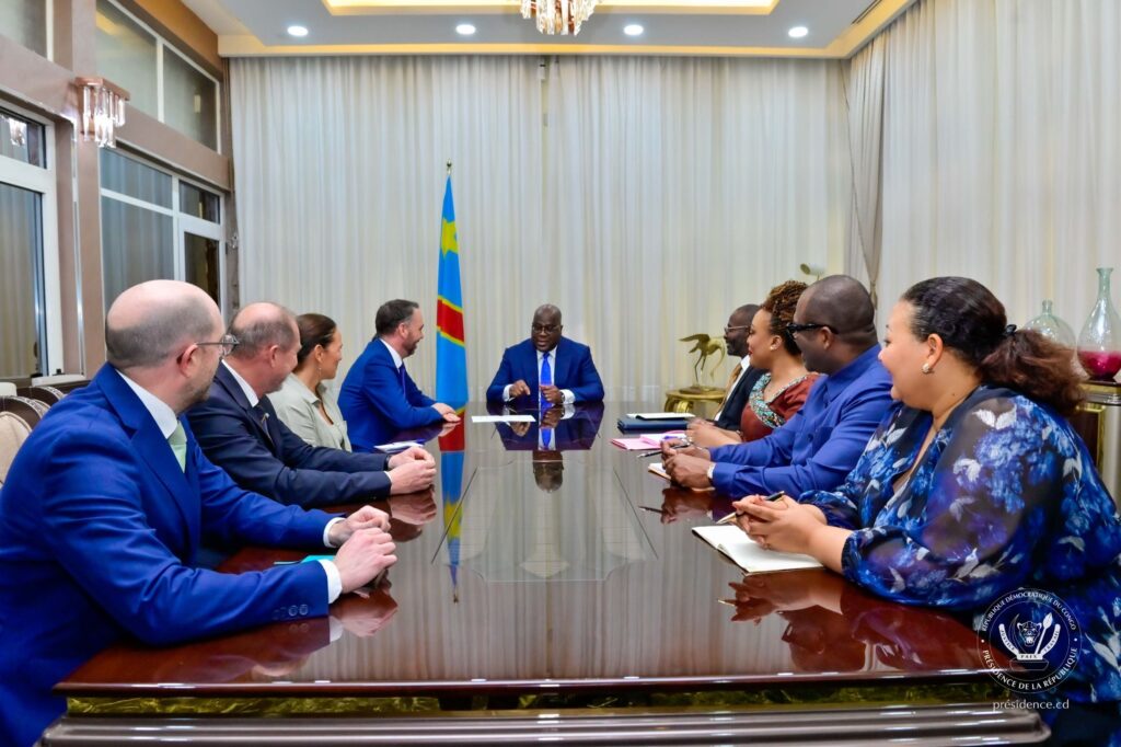 RDC:Maxime Prévot témoigne du soutien de la Belgique et des états européens à la Rdc