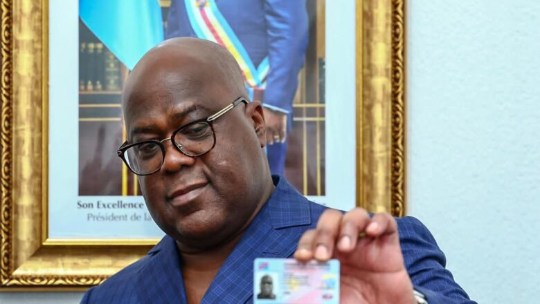 RDC:Félix Tshisekedi a visite la société de production des permis de conduire
