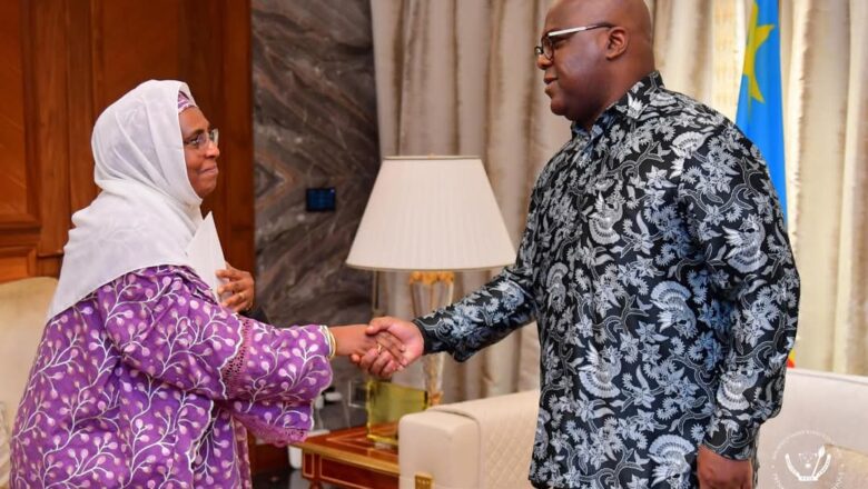 RDC:Félix Tshisekedi a reçu une émissaire de son homologue Mauritanie