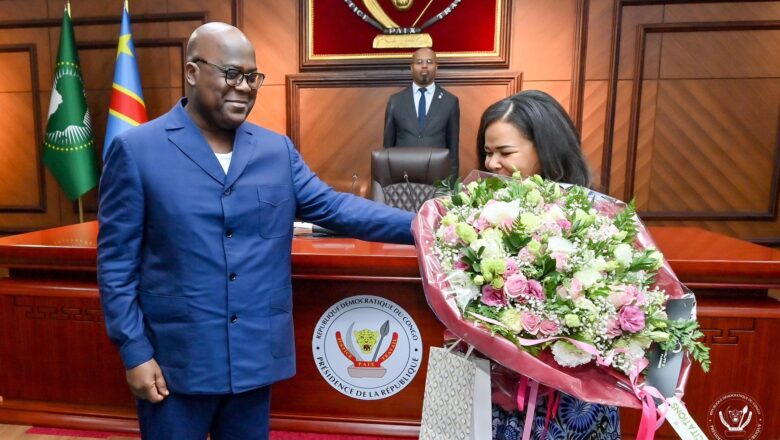 RDC:Félix Tshisekedi honore Thérèse Wagner après l’élection du pays comme membre non permanent de l’ONU