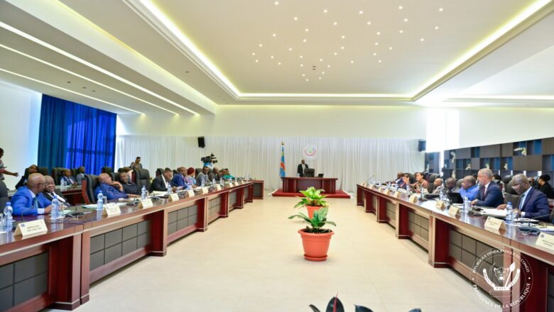 RDC:Félix Tshisekedi a présidé la 47ème conseil des Ministres à Kolwezi