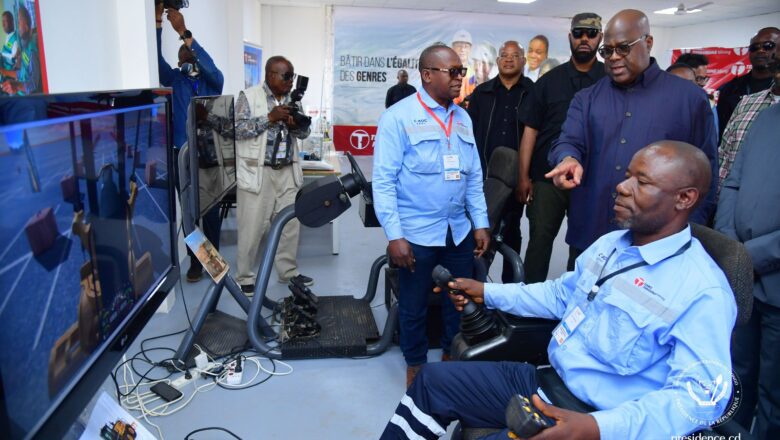 RDC:Félix Tshisekedi a inauguré le centre de formation cité de la commune du Lualaba