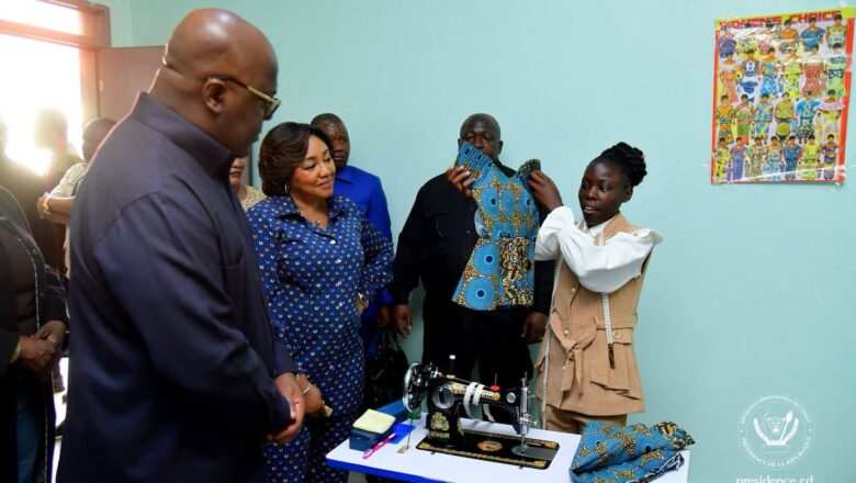 RDC:Félix Tshisekedi a visite l’orphelinat Maman Denise Nyakeru du Lualaba
