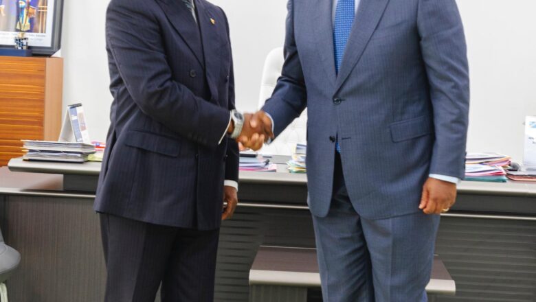 RDC:Renforcement des liens fraternels entre Kinshasa et Brazzaville,au centre d’échange entre Jean-Michel Sama Lukonde et Pierre Ngolo