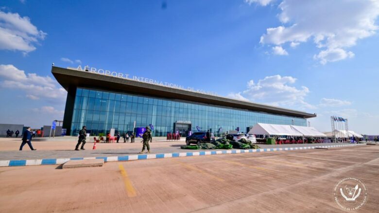 RDC:Félix Tshisekedi a inauguré plusieurs infrastructures dont l’aéroport international de Kolwezi