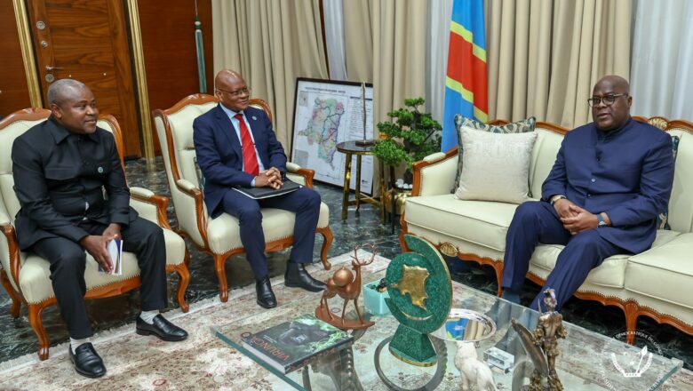 RDC:Le Chef de l’État s’est entretenu avec le Président de la commission de la CEEAC