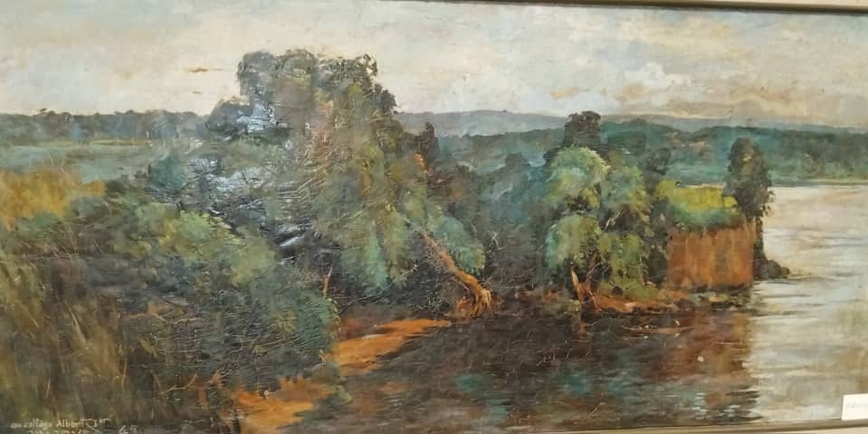 RDC:Deux tableaux datant de 1945 patrimoines d’un centre culturel congolais présentés au public.