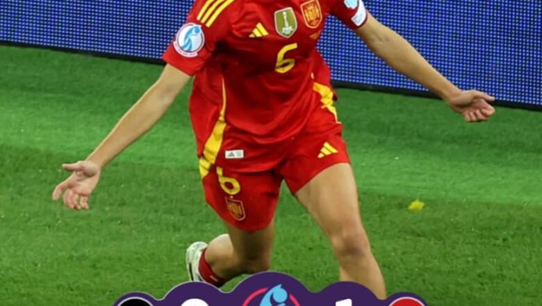 Suisse:l’Espagne en finale de L’EURO féminin pour la première fois de son histoire