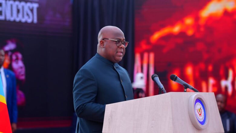 RDC:Félix Tshisekedi appelle le parlement à voter une résolution reconnaissant le génocide au pays
