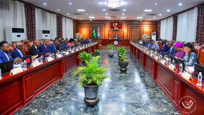 RDC:Félix Tshisekedi préside le 57ᵉ Conseil des ministres