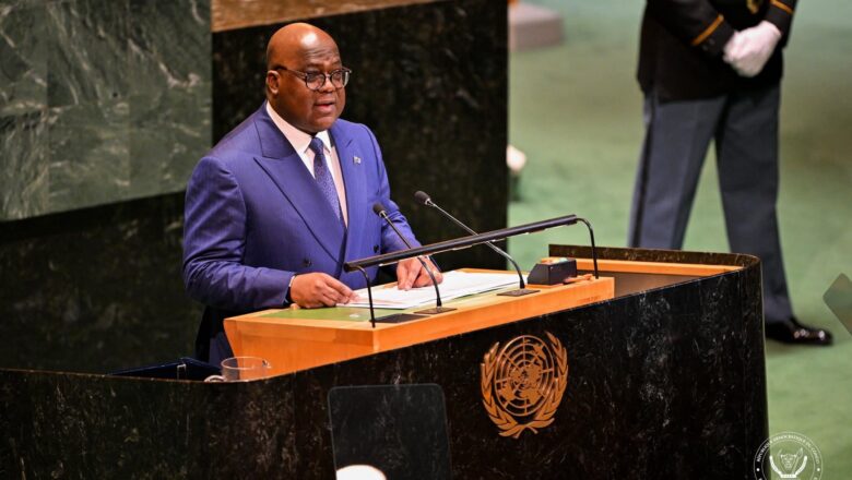 USA:80e Assemblée Générale de l’ONU : Tshisekedi plaide pour une paix juste, durable et vérifiable en RDC