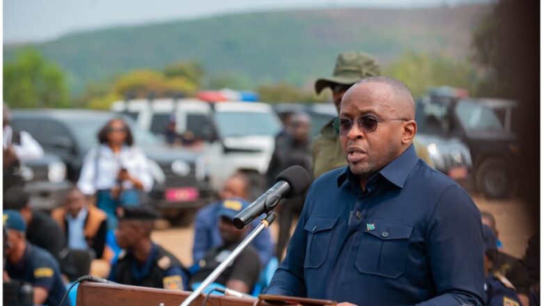 RDC:Réforme de la PNC, Le VPM Shabani lance une formation de longue durée.