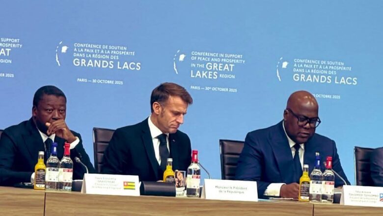 France:Rencontre tripartite France -RDC-Togo