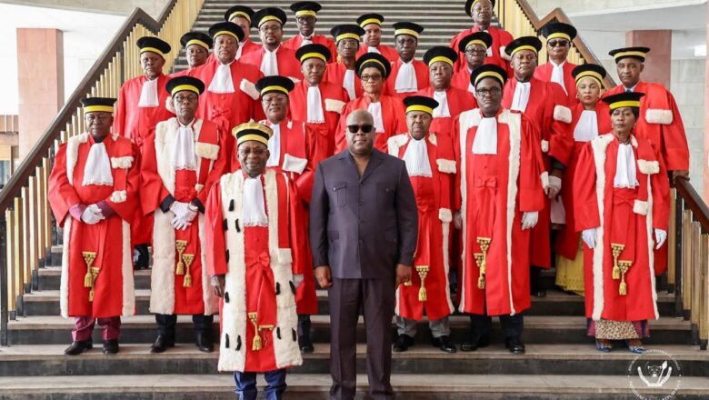 RDC:Félix Tshisekedi a pris part à la rentrée judiciaire de la cour de cassation 2025-2026