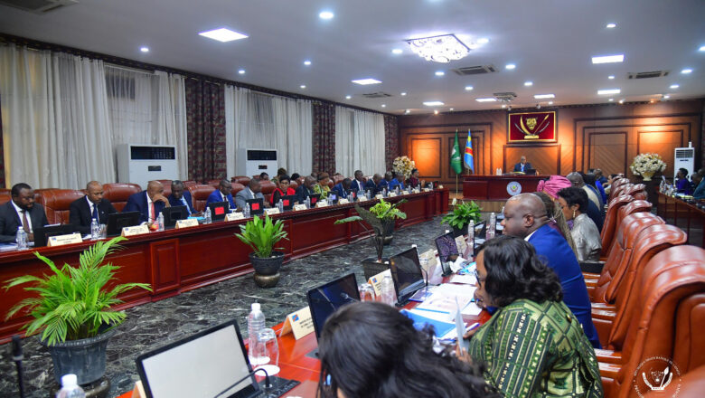 RDC:Evaluation de la situation sécuritaire, humanitaire, épidémiologique du pays au centre de 61ème du conseil des ministres qu&rsquo;à Présidé FélixTshisekedi.