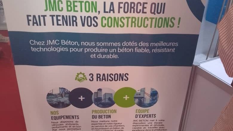 RDC:Expo béton, JMC béton met en avant ses solutions pour la construction et les infrastructures