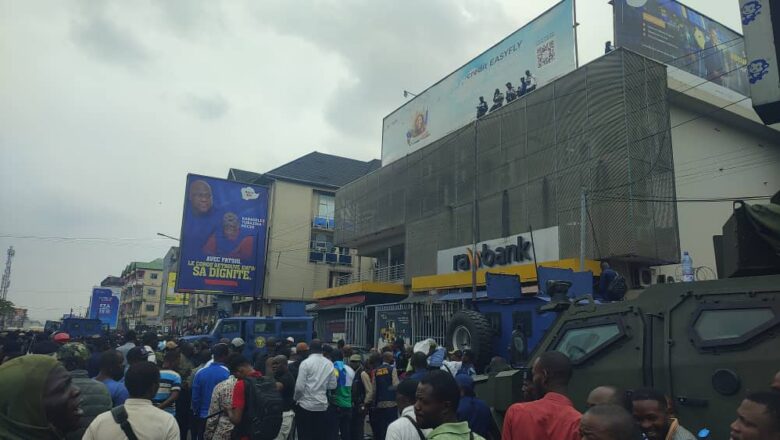 RDC: Tentative de braquage déjouée à la Rawbank, les assaillants arrêtés