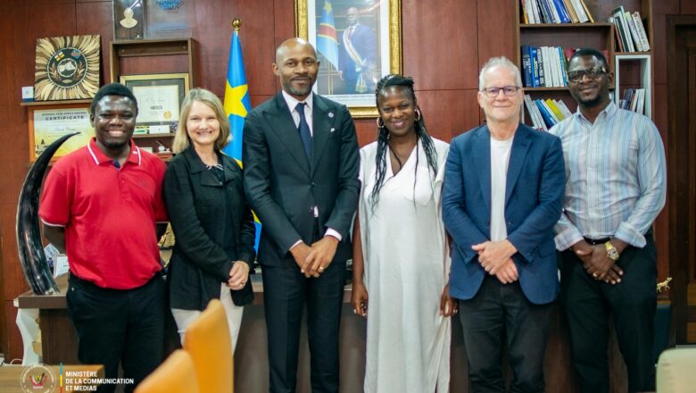 RDC:Patrick Muyaya échange avec Thierry Frémaux sur l’avenir du cinéma congolais