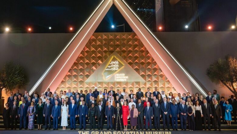 Egypte:Félix Tshisekedi aux côtés des dirigeants du monde pour l’inauguration du Grand Musée d’Égypte