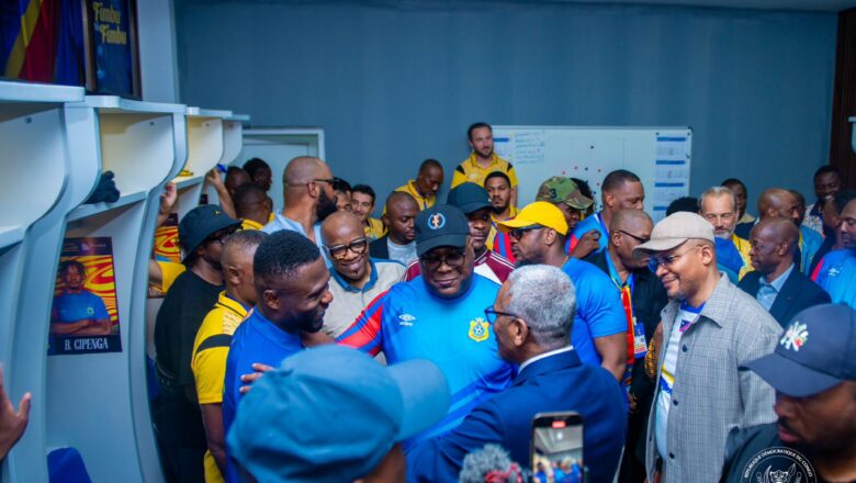 RDC:Félix Tshisekedi félicite les Léopards après leur victoire face au Cameroun et appelle à l’unité nationale