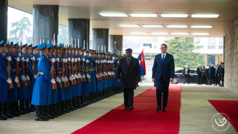 Serbie:Félix Tshisekedi réaffirme sa fermeté sur la souveraineté congolaise et l’accord avec le Rwanda