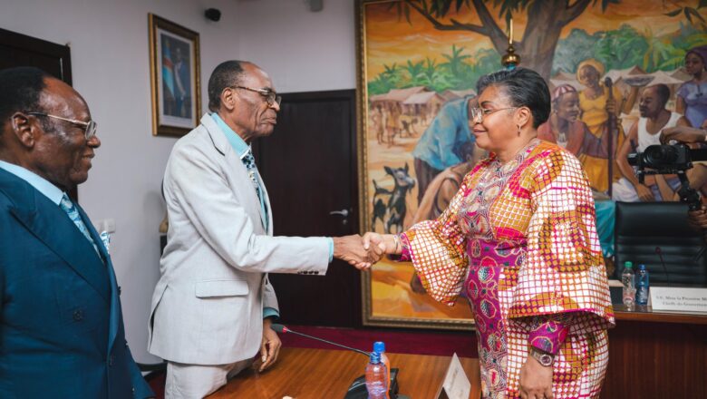 RDC :Judith Suminwa échange avec les professeurs émérites sur leur statut et leur reconnaissance nationale