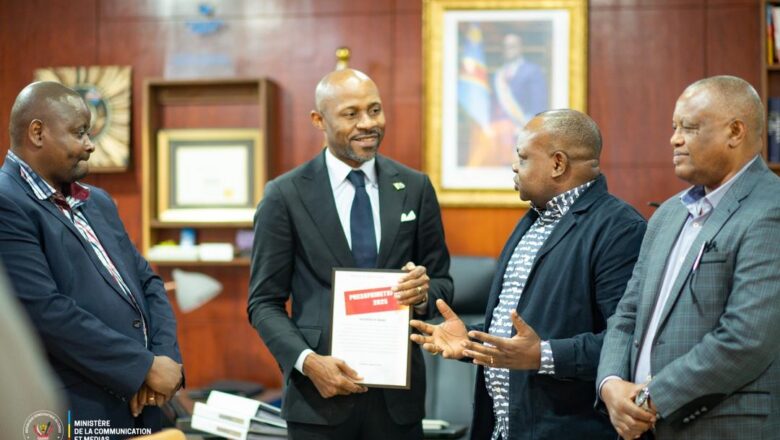 RDC:JED présente son rapport annuel 2025 au ministre Patrick Muyaya après son sacre international