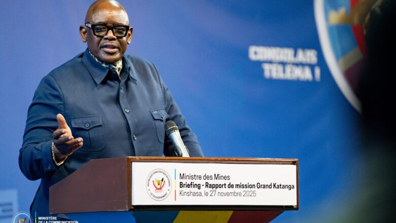 RDC:le gouvernement mise sur l’expertise nationale pour relancer l’exploration minière