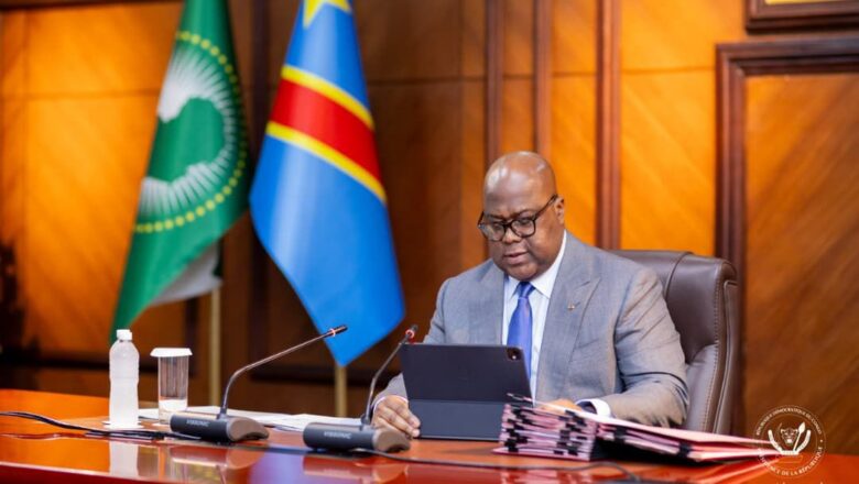 RDC:Félix Tshisekedi préside la 72ᵉ réunion ordinaire du Conseil des ministres à Kinshasa