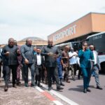 RDC:Le VPM Jacquemain Shabani en mission d’inspection à l’aéroport de N’djili pour faire appliquer l’Ordre opérationnel