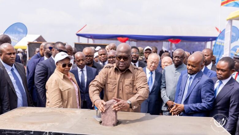 RDC:Félix Tshisekedi lance les travaux d&rsquo;extension de la ville de Kinshasa