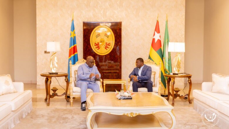 Togo:Crise sécuritaire à l’Est de la RDC au centre d&rsquo;échanges entre Félix Tshisekedi  et Faure Essozimna Gnassingbé