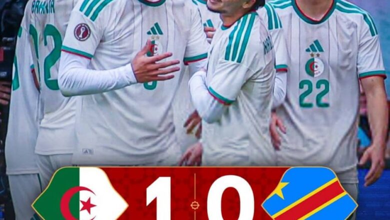 Maroc:CAN 2025 la RDC éliminée par l’Algérie au bout du suspense