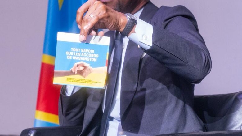 RDC:Patrick Muyaya mobilise la jeunesse congolaise autour des processus de paix de Doha et de Washington