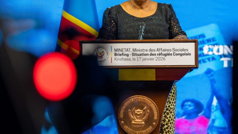 RDC:Ève Bazaiba alerte sur une génération perdue née dans les camps de réfugiés