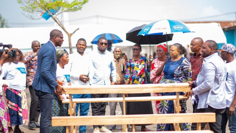 RDC:Éric Tshikuma mobilisé pour la réhabilitation des écoles Saint Mathias à Makala