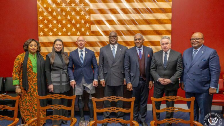 USA:situation sécuritaire dans l’Est de la RDC, la mise en œuvre de l’Accord de paix de Washington au centre d&rsquo;échanges entre le Président de la République et la chambre de représentants des USA