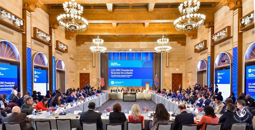 USA:Table ronde économique, Félix Tshisekedi affirme que la RDC est prête pour les affaires, dans la paix et la prospérité