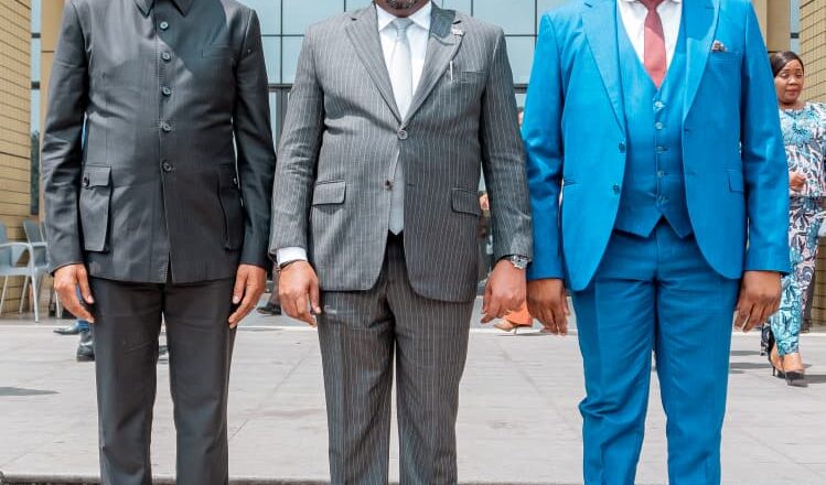 RDC:La CENI remet le fichier électoral 2022 à l’Office National de l’Identification de la Population en présence du VPM Shabani Lukoo