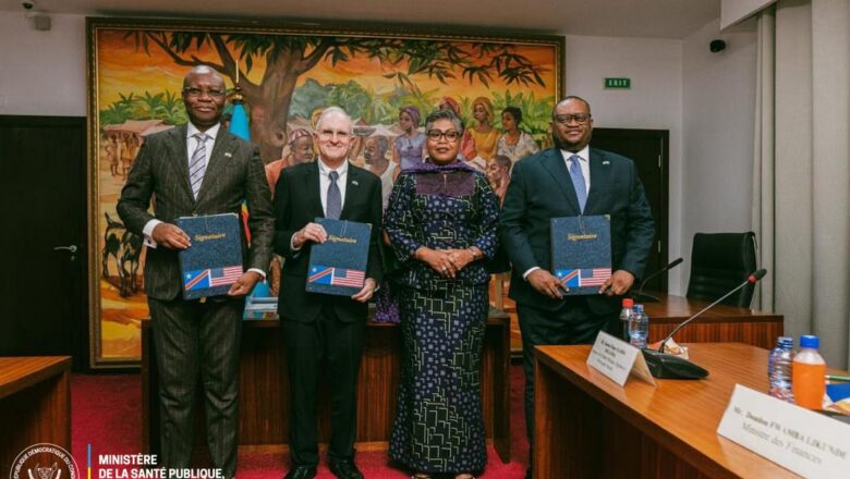 RDC:Dr Roger Kamba signe un accord stratégique pour la santé