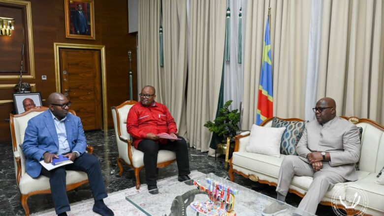 RDC:À quelques heures de la rentrée parlementaire de mars, Félix Tshisekedi reçoit Aimé Boji et Sama Lukonde