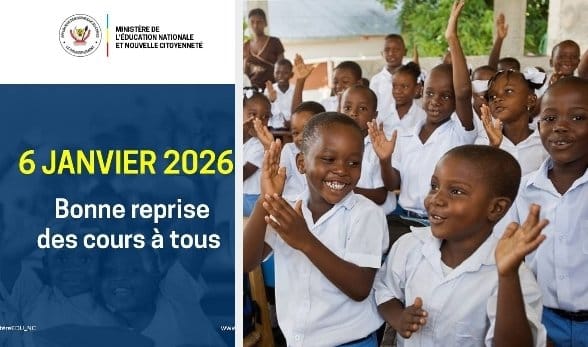 RDC:Année scolaire 2025-2026, le calendrier annuel est complet