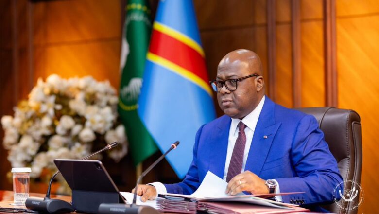 RDC:Félix Tshisekedi préside la 86e réunion du Conseil des ministres axée sur les priorités nationales