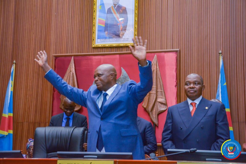 RDC:Norbert Basengezi Katintima élu 2ème vice-président du Sénat
