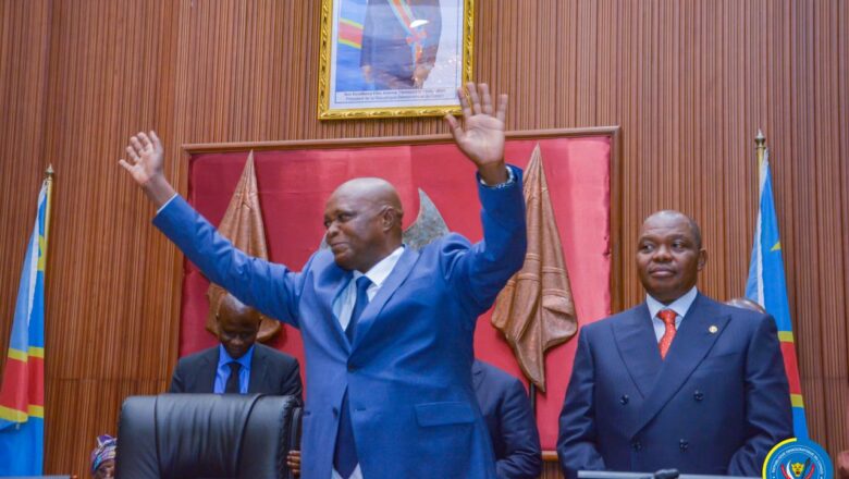 RDC:Norbert Basengezi Katintima élu 2ème vice-président du Sénat