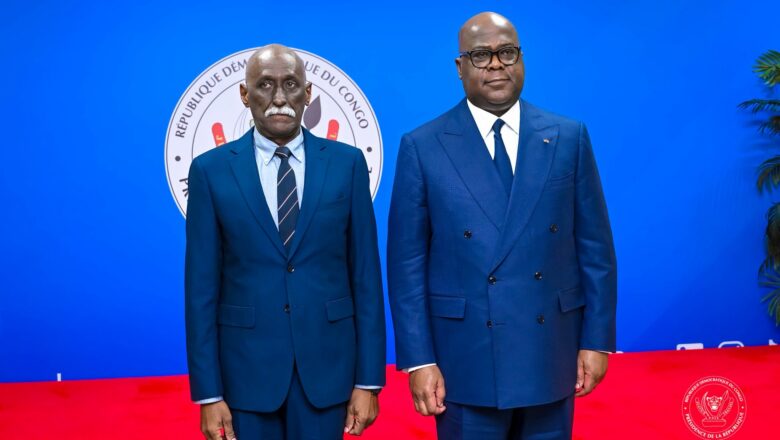 RDC:Diplomatie, Félix Tshisekedi reçoit les Lettres de créance de cinq nouveaux ambassadeurs.