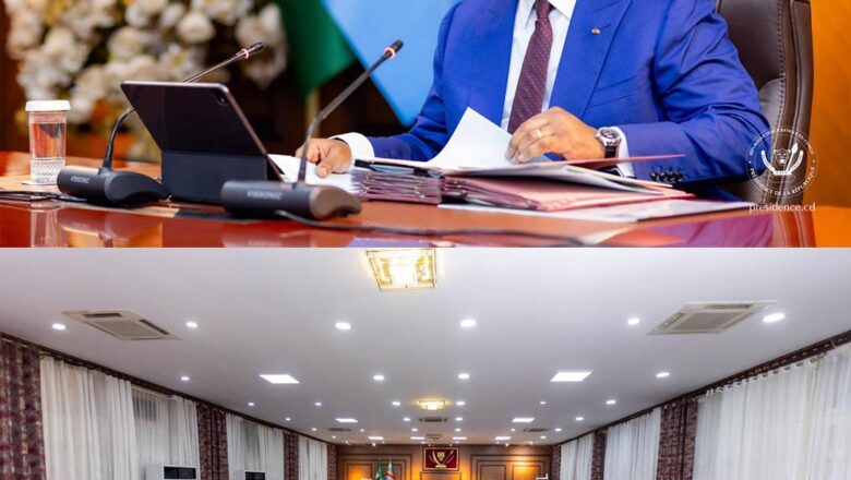RDC:Félix Tshisekedi préside la 88ᵉ réunion ordinaire du Conseil des ministres à Kinshasa