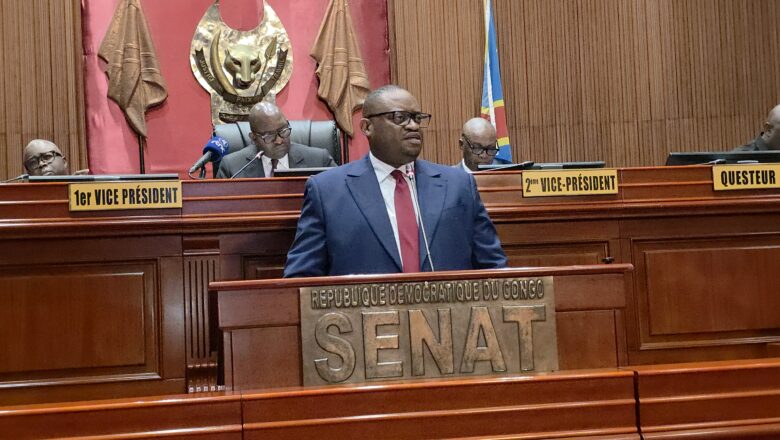 RDC:Face aux sénateurs, Doudou Fwamba entendu sur la relance de la Caisse nationale de péréquation
