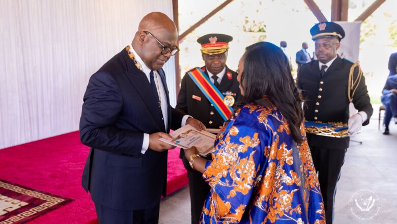 RDC:Félix Tshisekedi honore cinq femmes de la diaspora congolaise distinguées à Bruxelles
